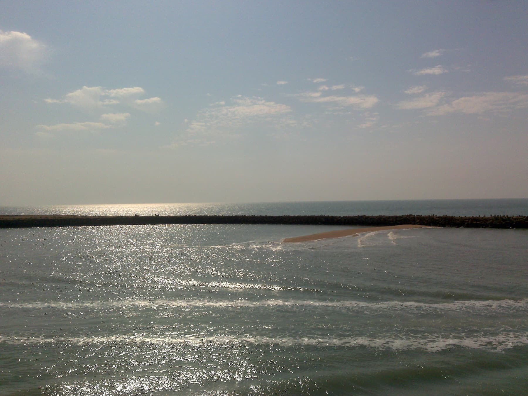 Calm Gulf coast and sea view at Failaka Island Kuwait thumbnail